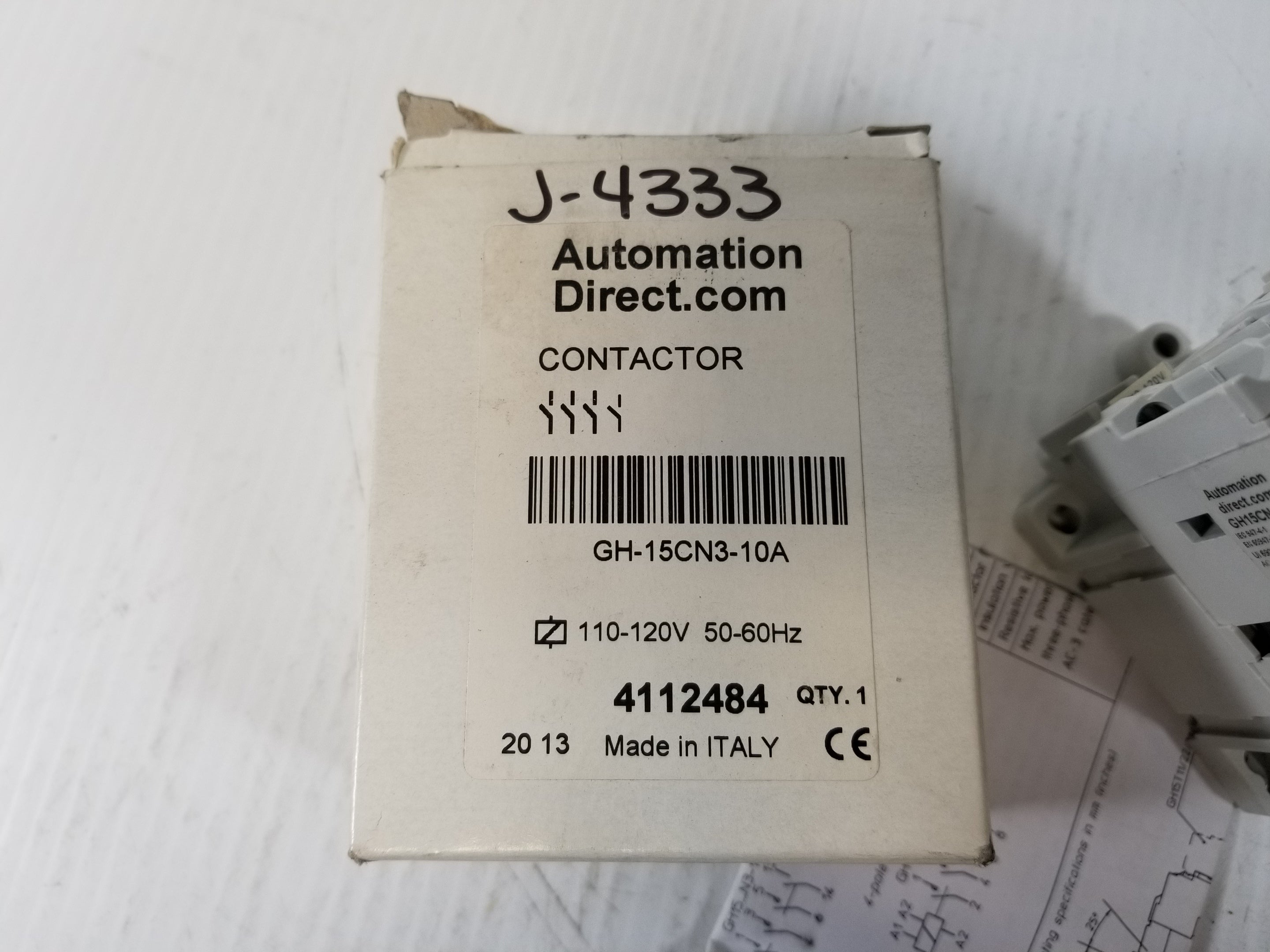 Automation Direct GH-15CN3-10A Electrical Contactor 120V