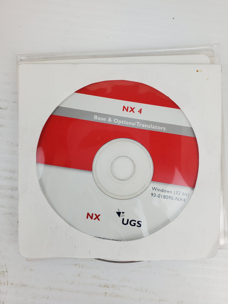 Siemens UGS NX4 Software Only - No Manual 55768439