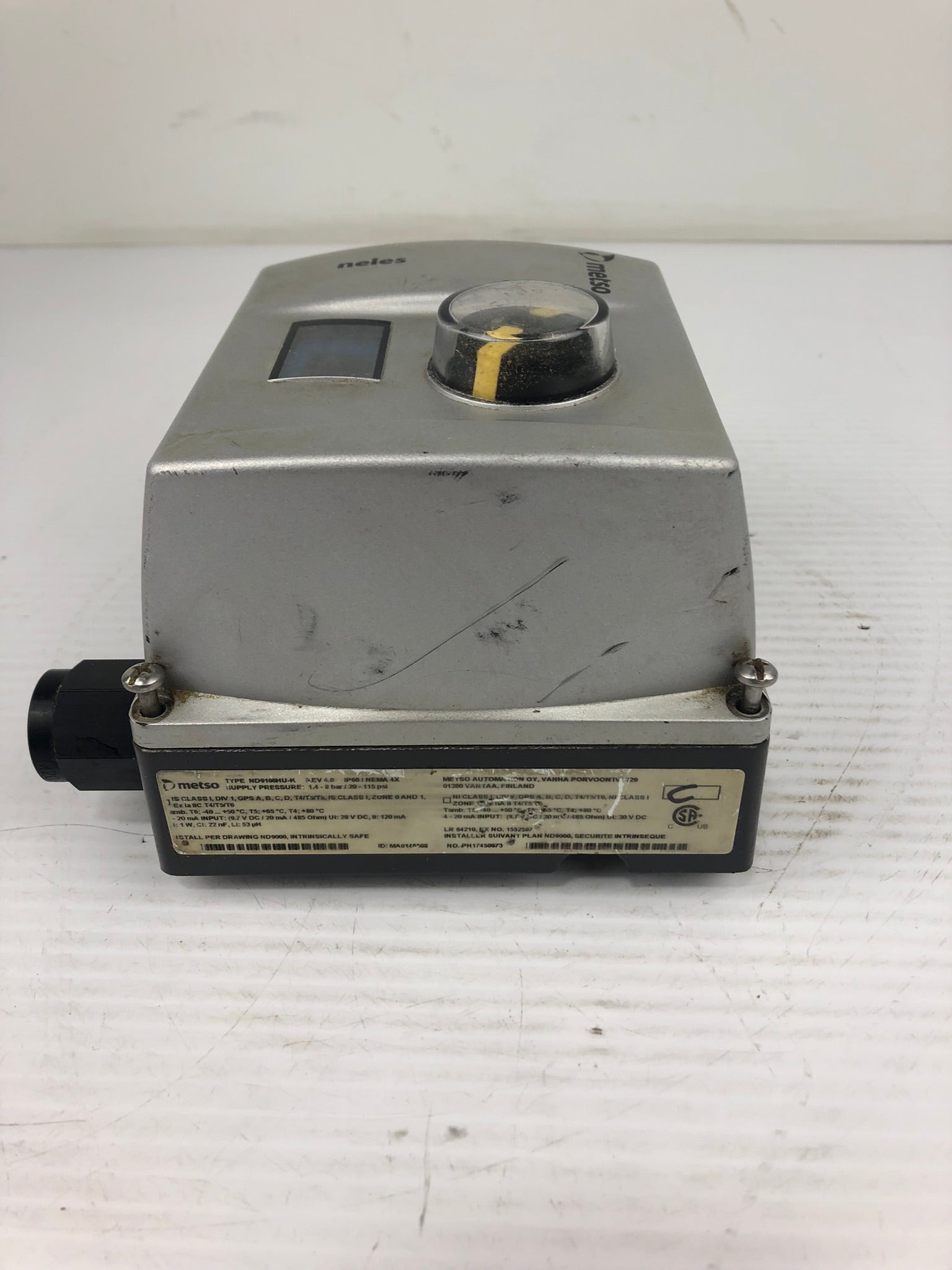 Metso ND9106HU-K Intelligent Valve Controller Rev 4 NEMA 4X