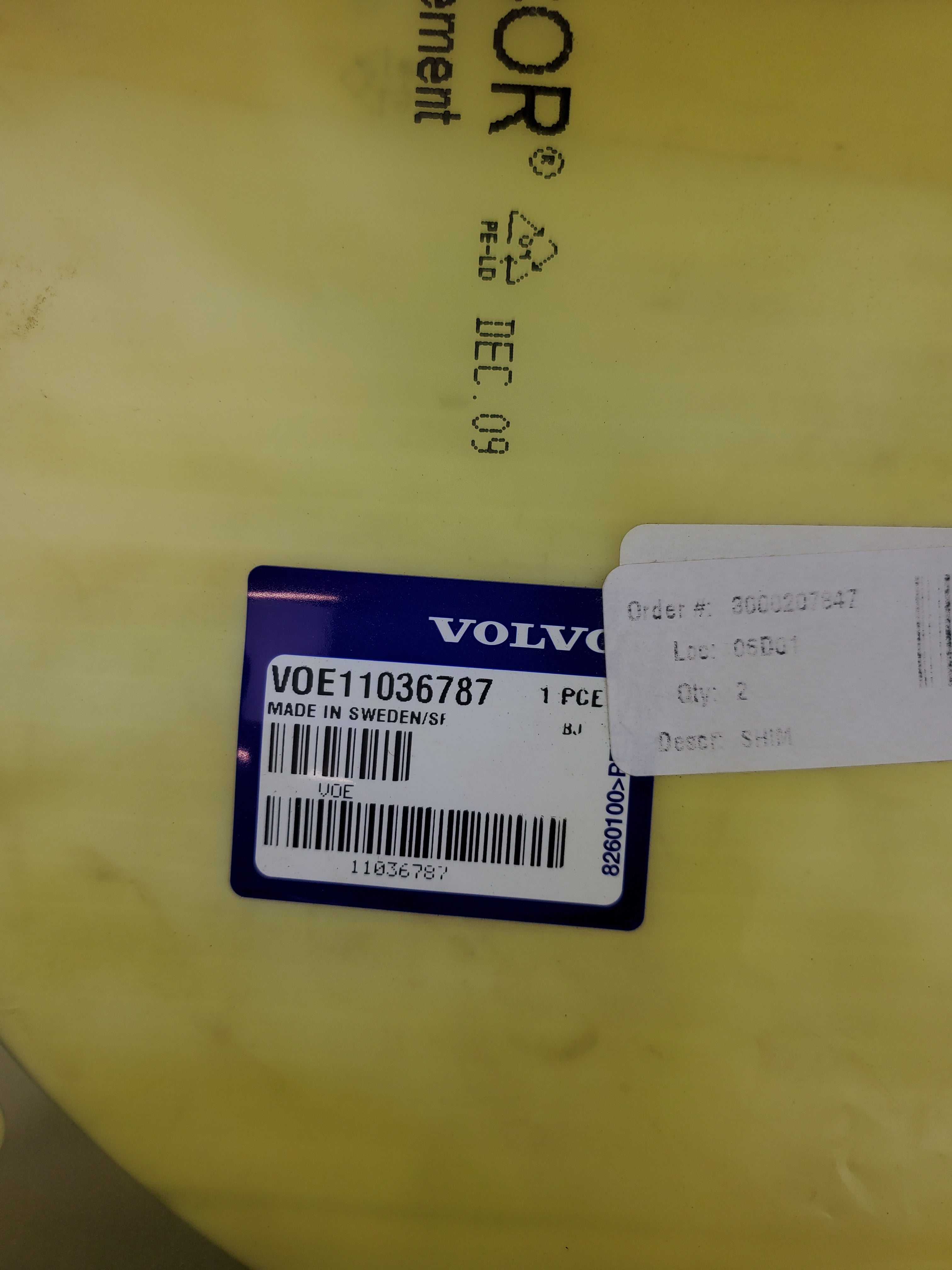 Volvo VOE11036787 Gasket - Shim (Lot of 2)