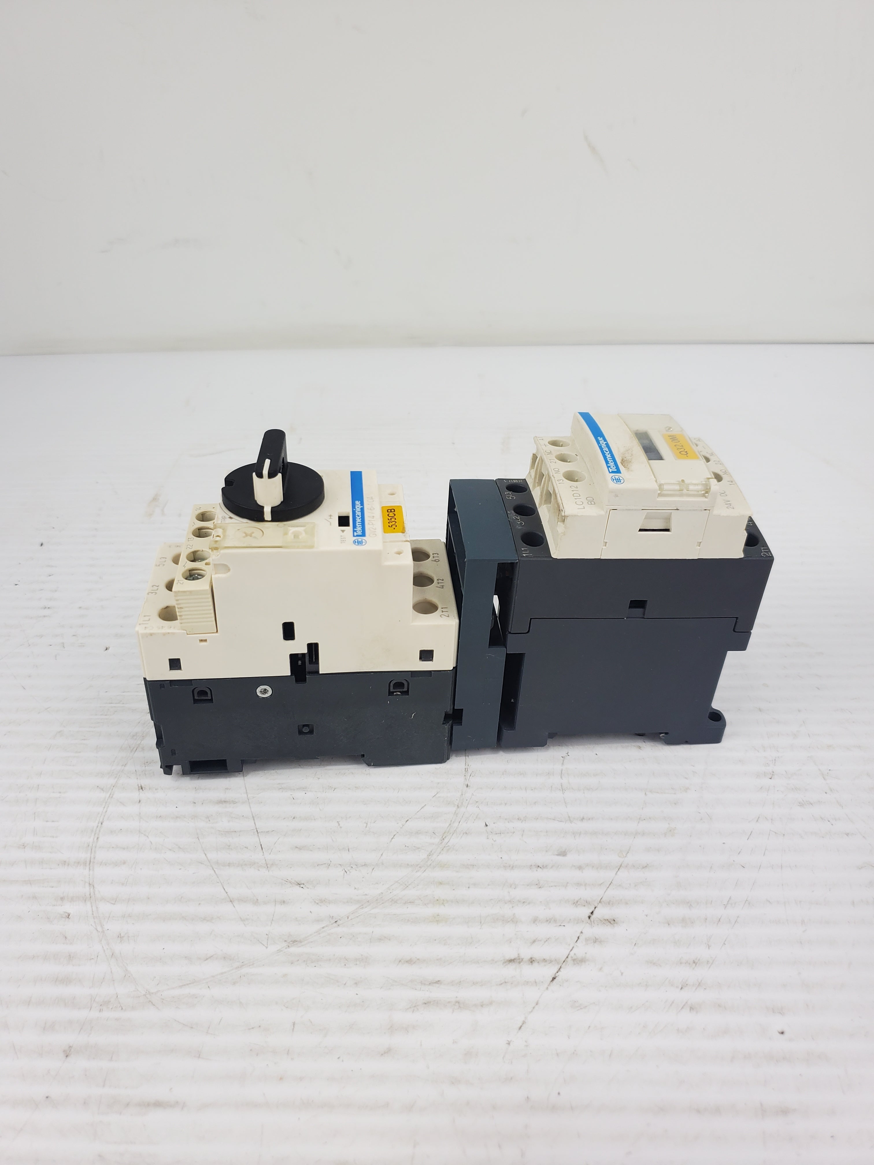 Telemecanique GV2-P14/6-10A Motor Circuit Breaker with LC1D12 Contactor