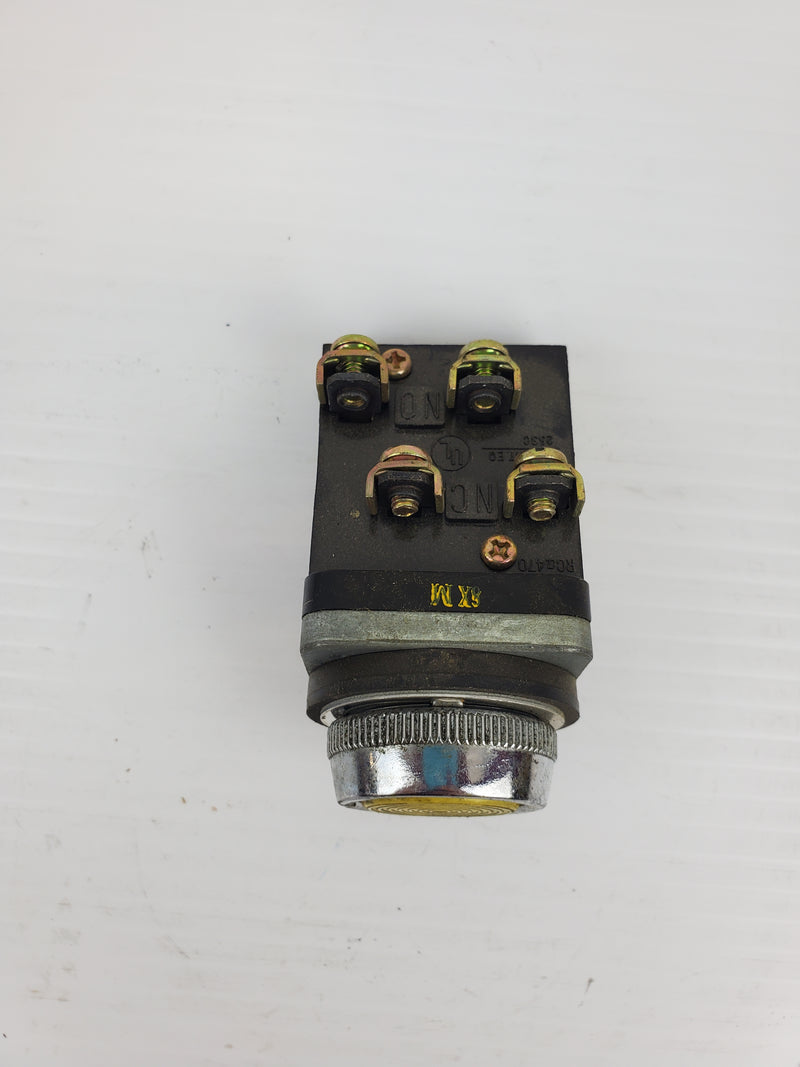 Fuji Electric 70C-1A Yellow Push Button