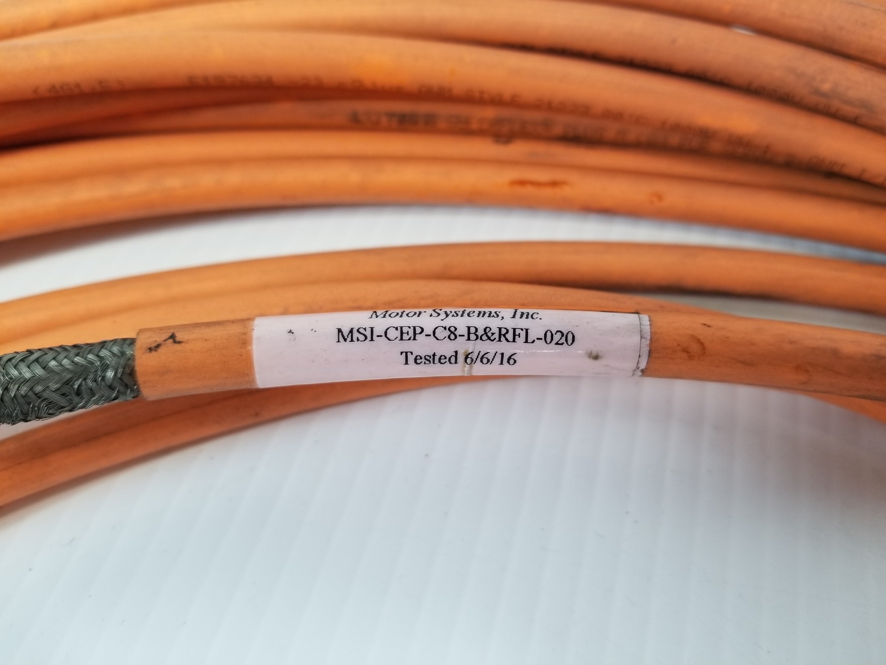 Lutze MSI-CEP-C8-B&RFL-020 Servo Cable