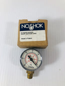 NoShok Gauge 15-100-30ZVAC/KPA 1/8 NPT Bottom Connect