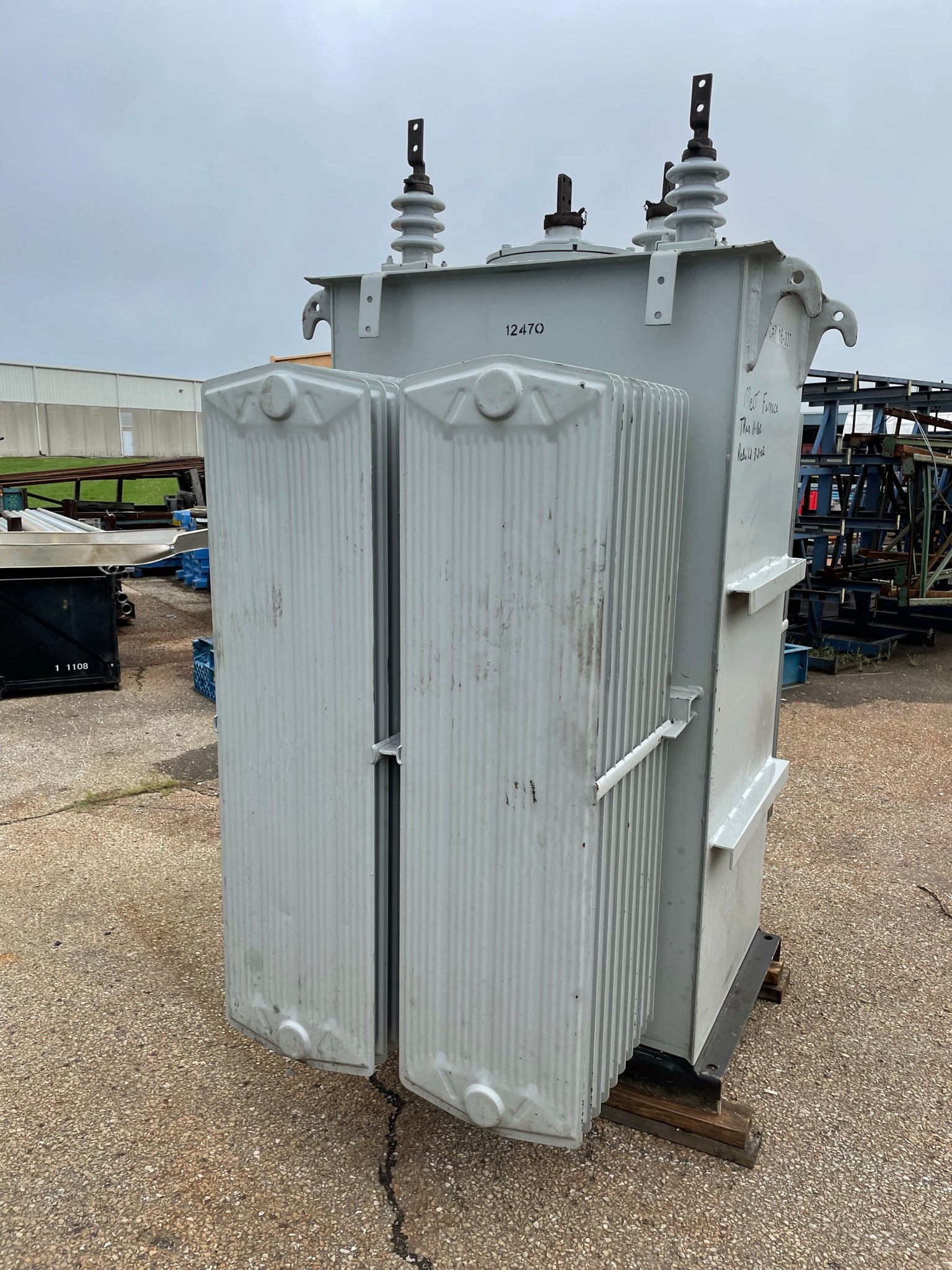 McGraw-Edison C-44586-1-1 Single Phase Transformer 12470-600V 1100kVA 60 Hz