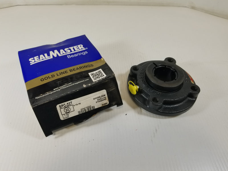 SealMaster SFC-23T Gold Line Flange Mount Bearing 1-7/16"