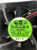 DC Pixie 25 III PUDC24Z4R Inverter Fan DC24V 0.1 A 2.4 W