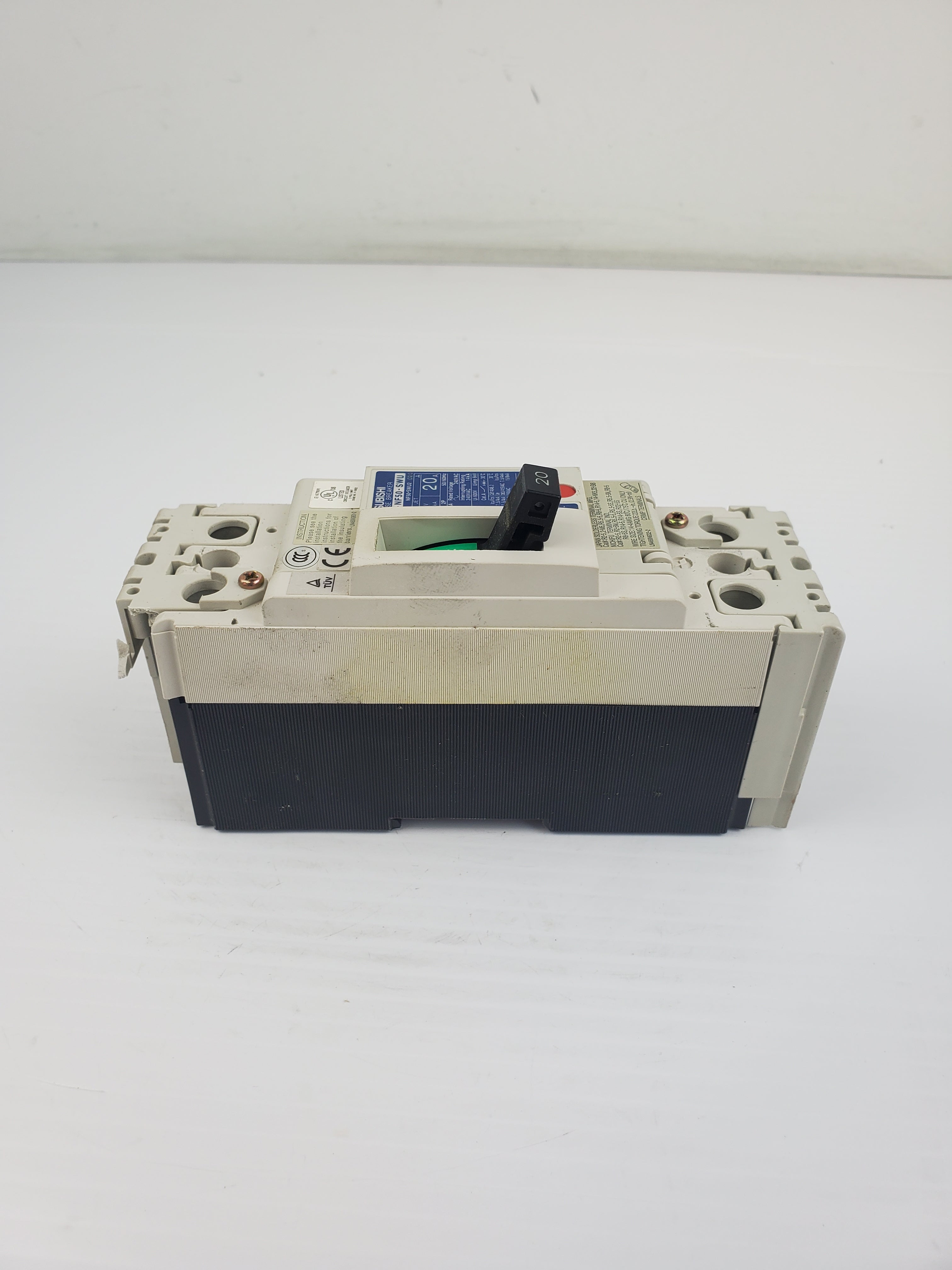 Mitsubishi NF50-SWU No-Fuse Breaker 20A POLE 2P 50/60Hz