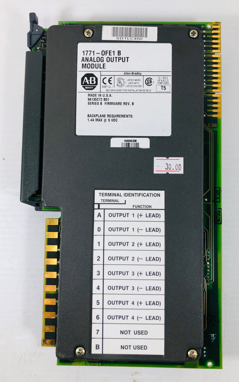 Allen-Bradley 1771-OFE1/B Analog Output Module