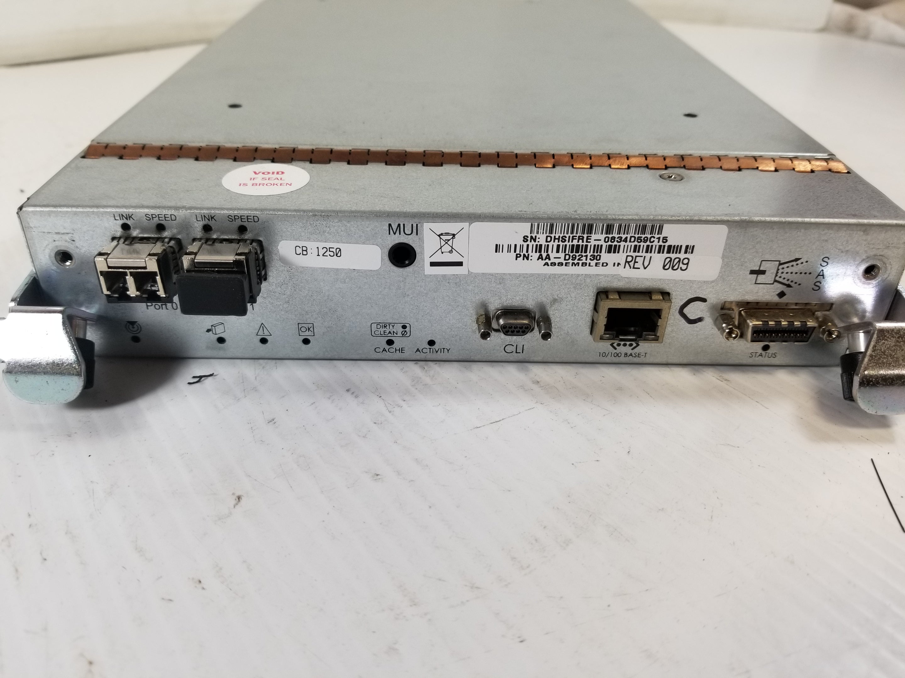 Stratus R600 AA-D92130-P Controller I/O Module 512MB Cache