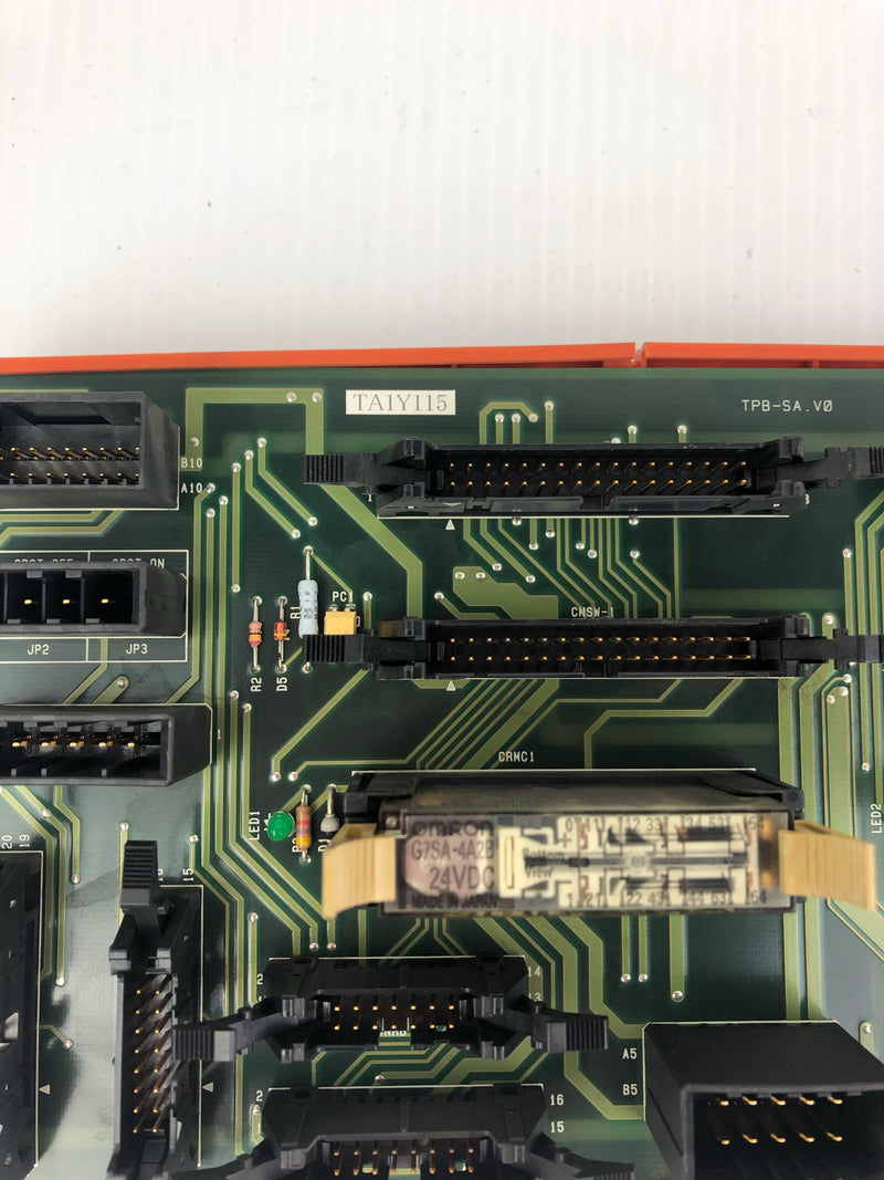 Kawasaki TPB-SA.V0 Circuit Board with Omron Relays G7SA-4A2B G7SA-2A2B