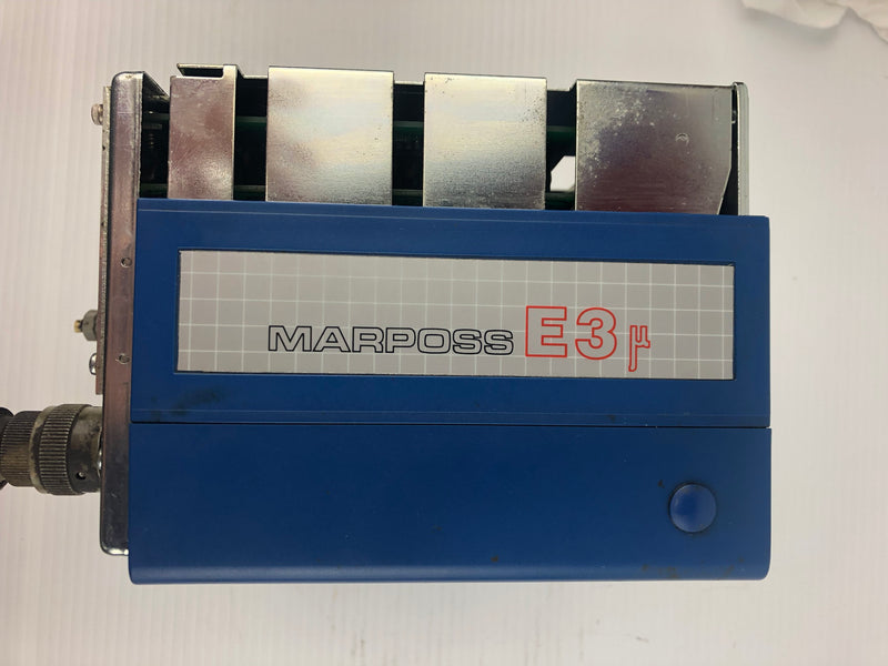 Marposs E3 81696CA1KA Digital Gauging Gauge Measuring System Display S/N 9KB6109
