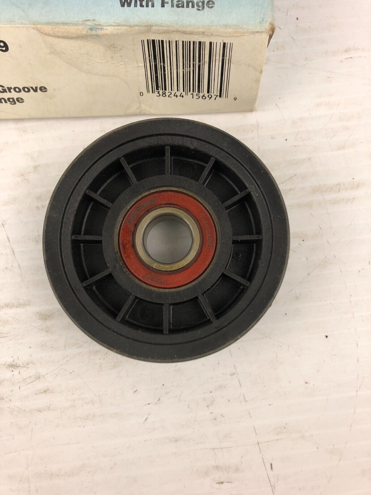 Dayco 89009 No Slack Idler/Tensioner Pulley 76mm 6 Groove with Flange