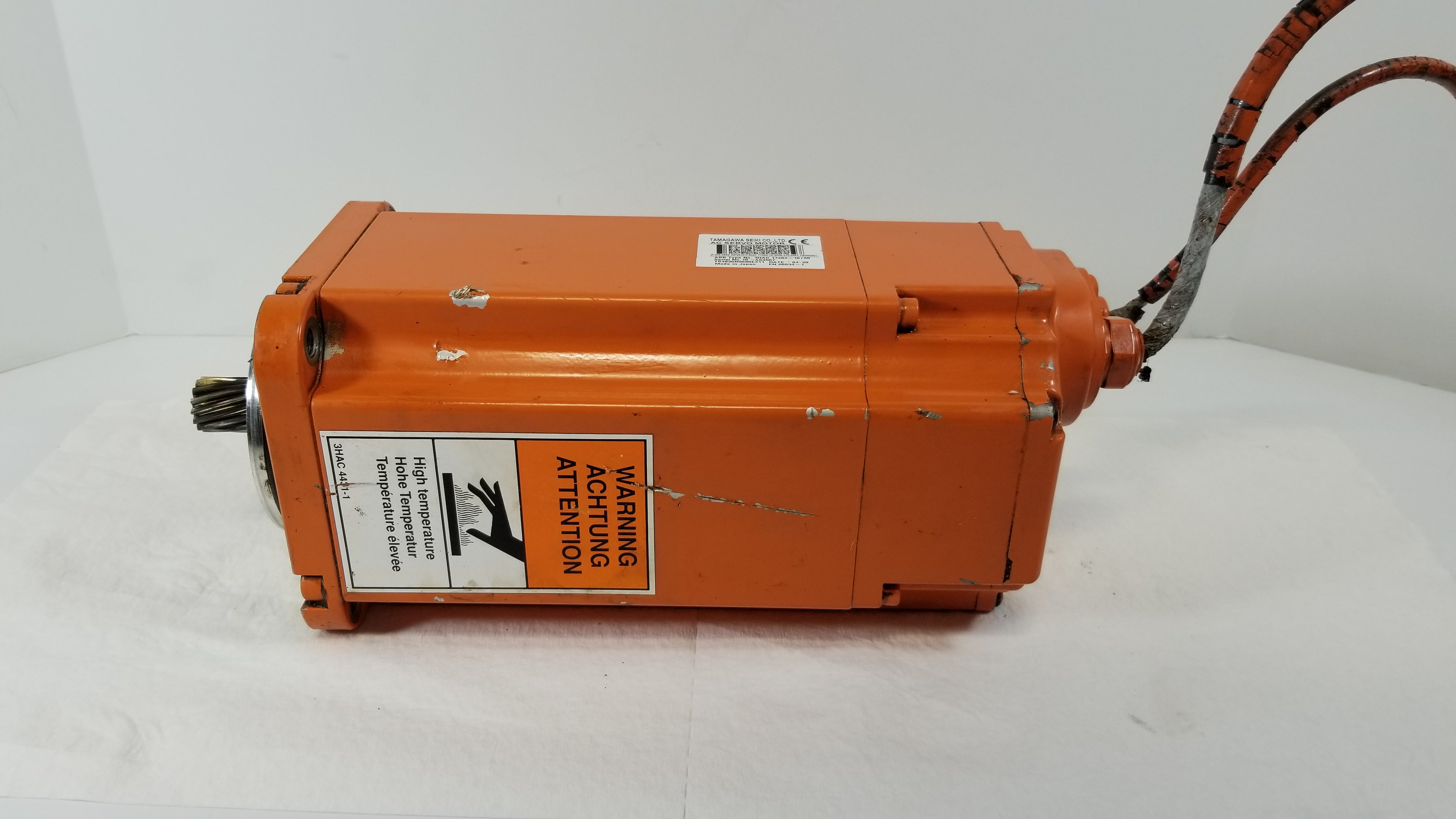 Tamagawa Seiki TS4830N9080E411 AC Servo Motor ABB 3HAC 17484-10/00