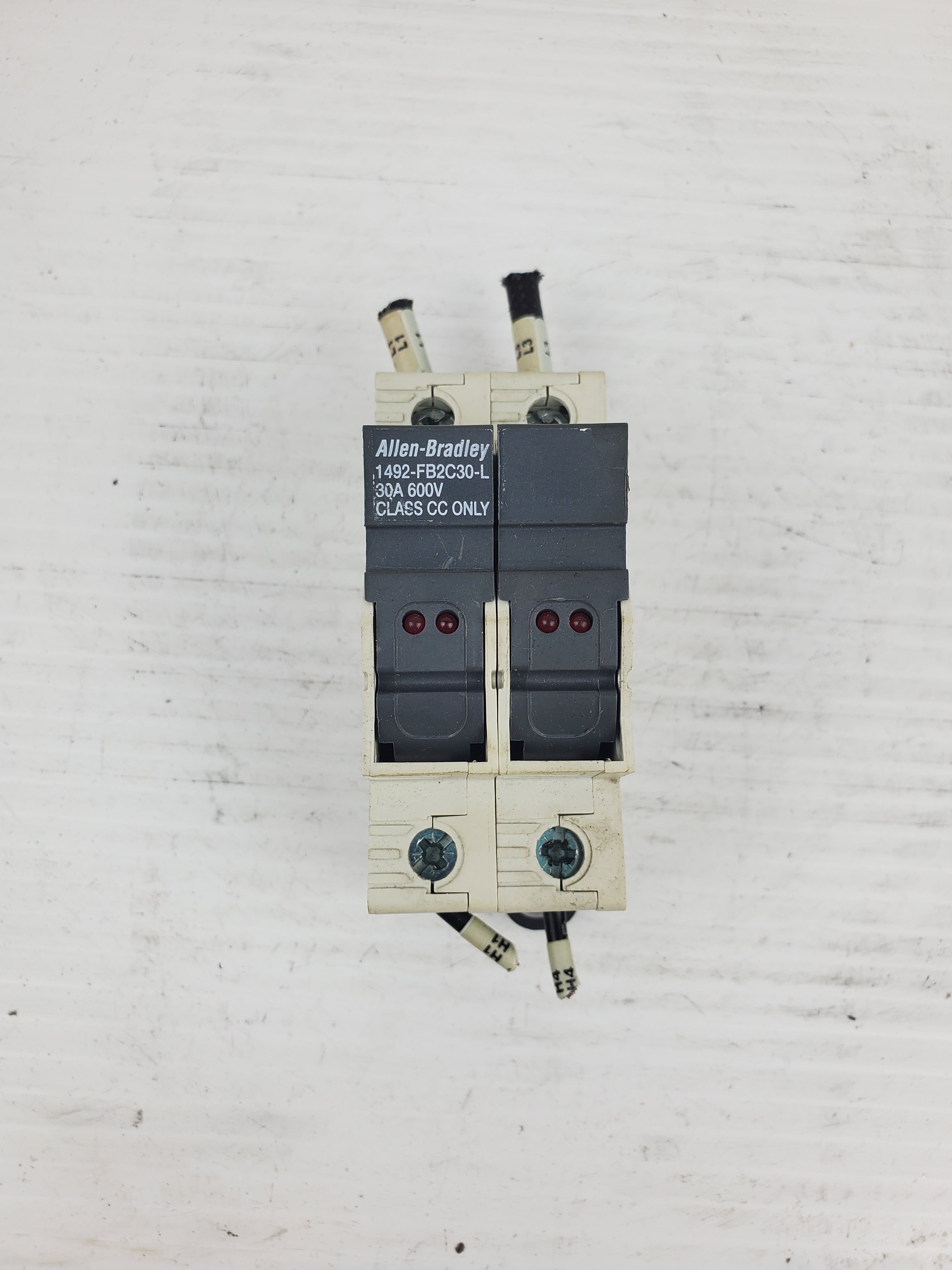Allen-Bradley 1492-FB2C30-L Fuse Holder 30A 600V Class CC Only