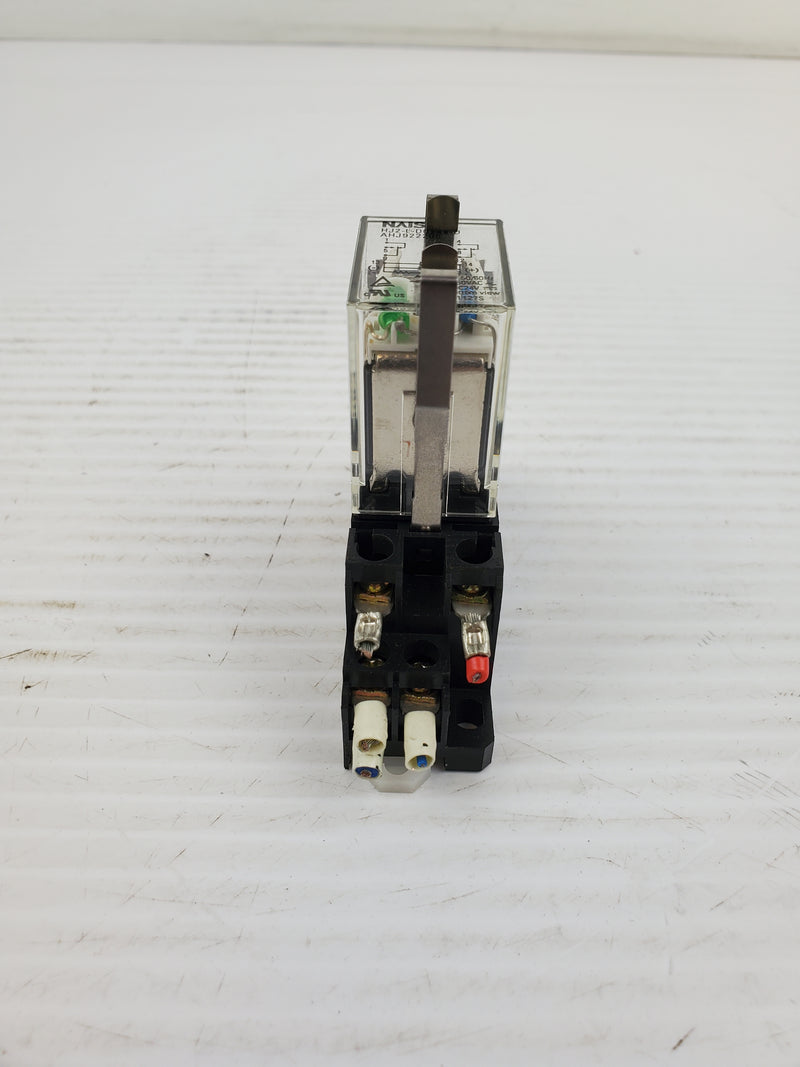 NAIS AHJ922206 Relay With Base HJ2-SFD-S AHJ38211 5A 250VAC