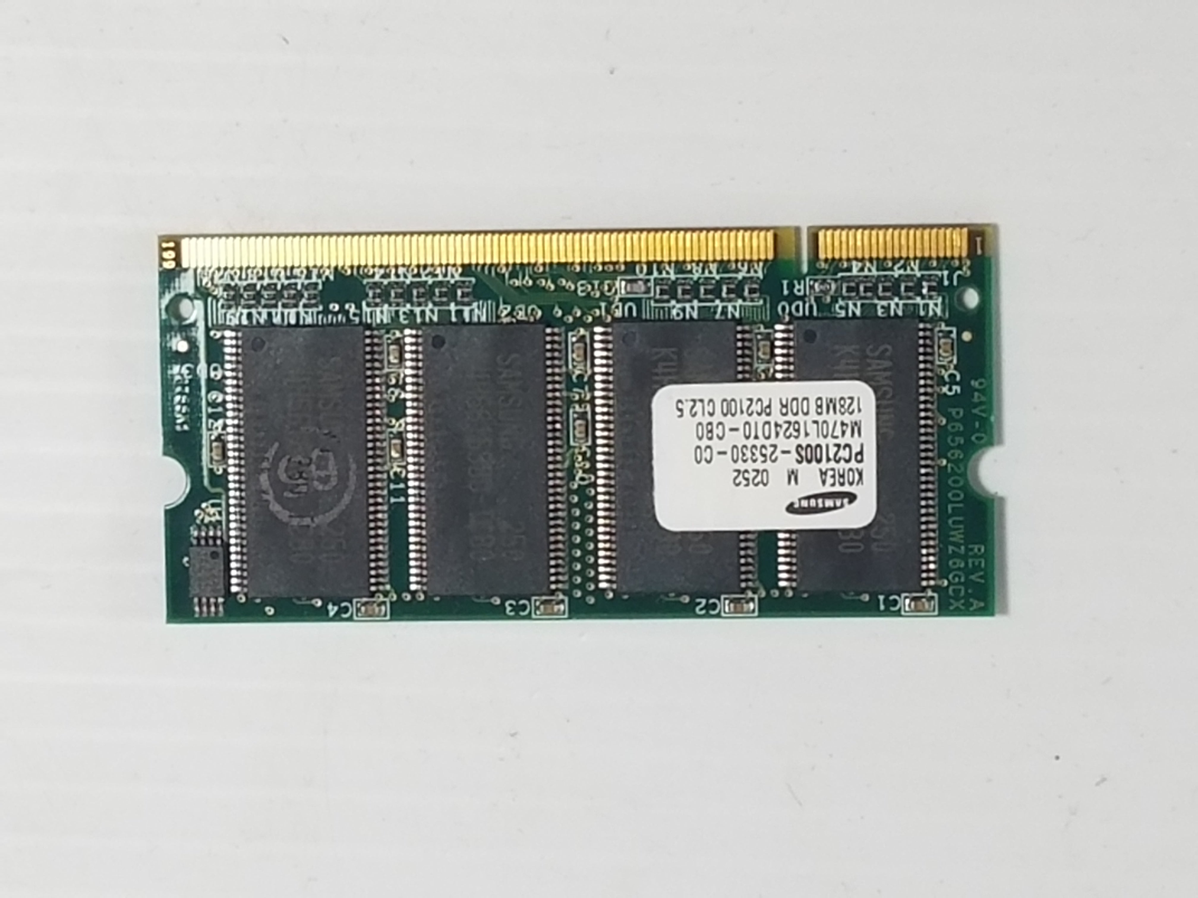 Samsung 128MB PC2100S-25330-C0 M470L1624DT0-CB0