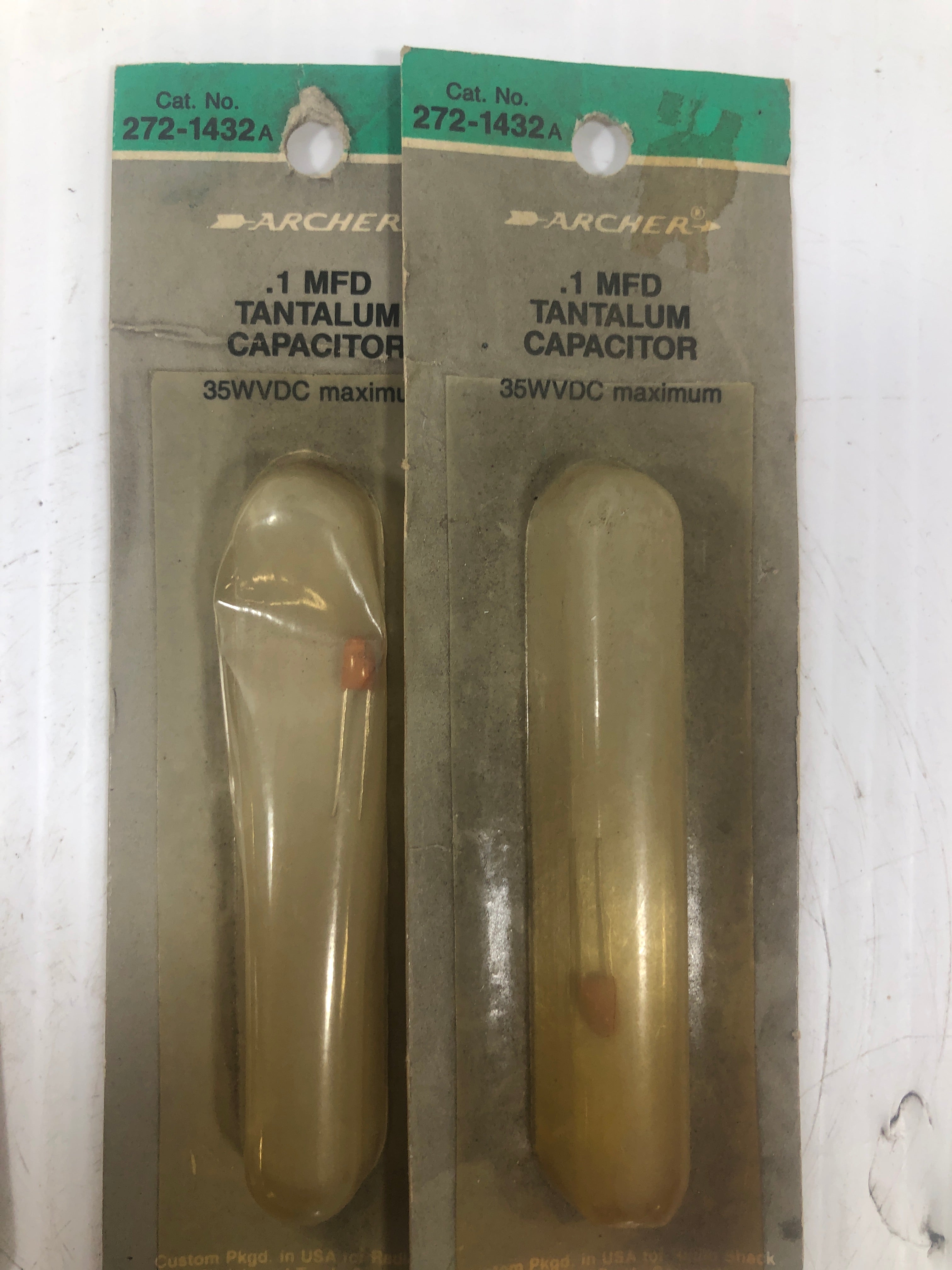 Archer Capacitors and Thermal Fuse 272-1066 272-1436 272-1432 272-1068 270-1321