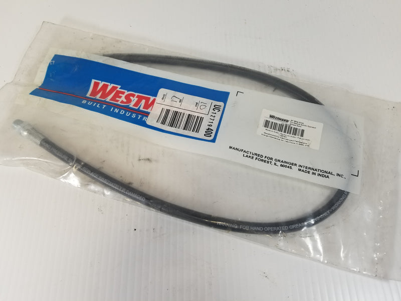 Westward 4BY83 24" Whip Hose for Grease Guns