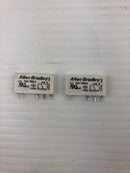 Allen-Bradley 700-TBR2 Relay Pin Series A 24VDC 250VAC (Lot of 2)