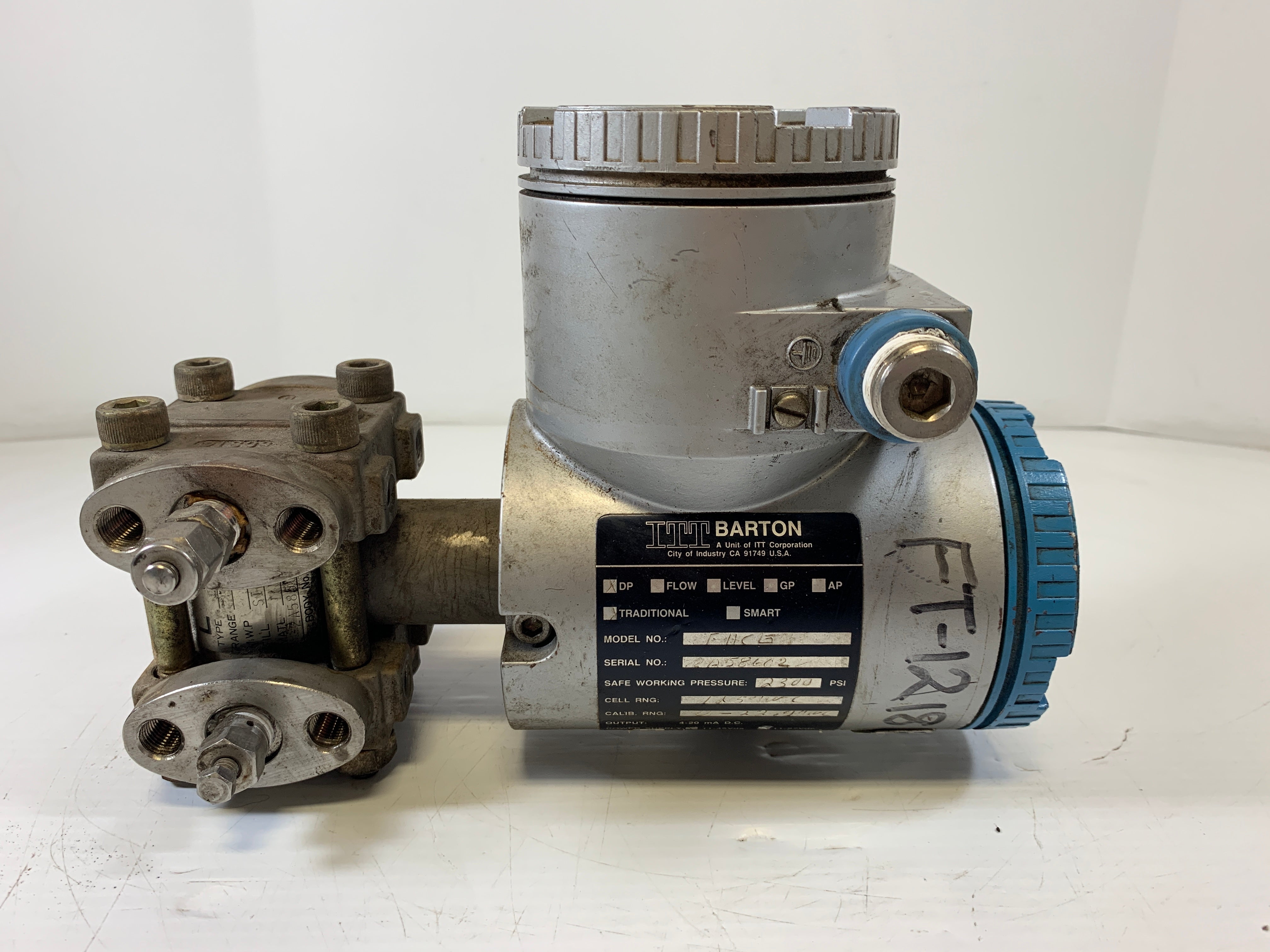 ITT Barton FHCG DP Traditional Flow Transmitter