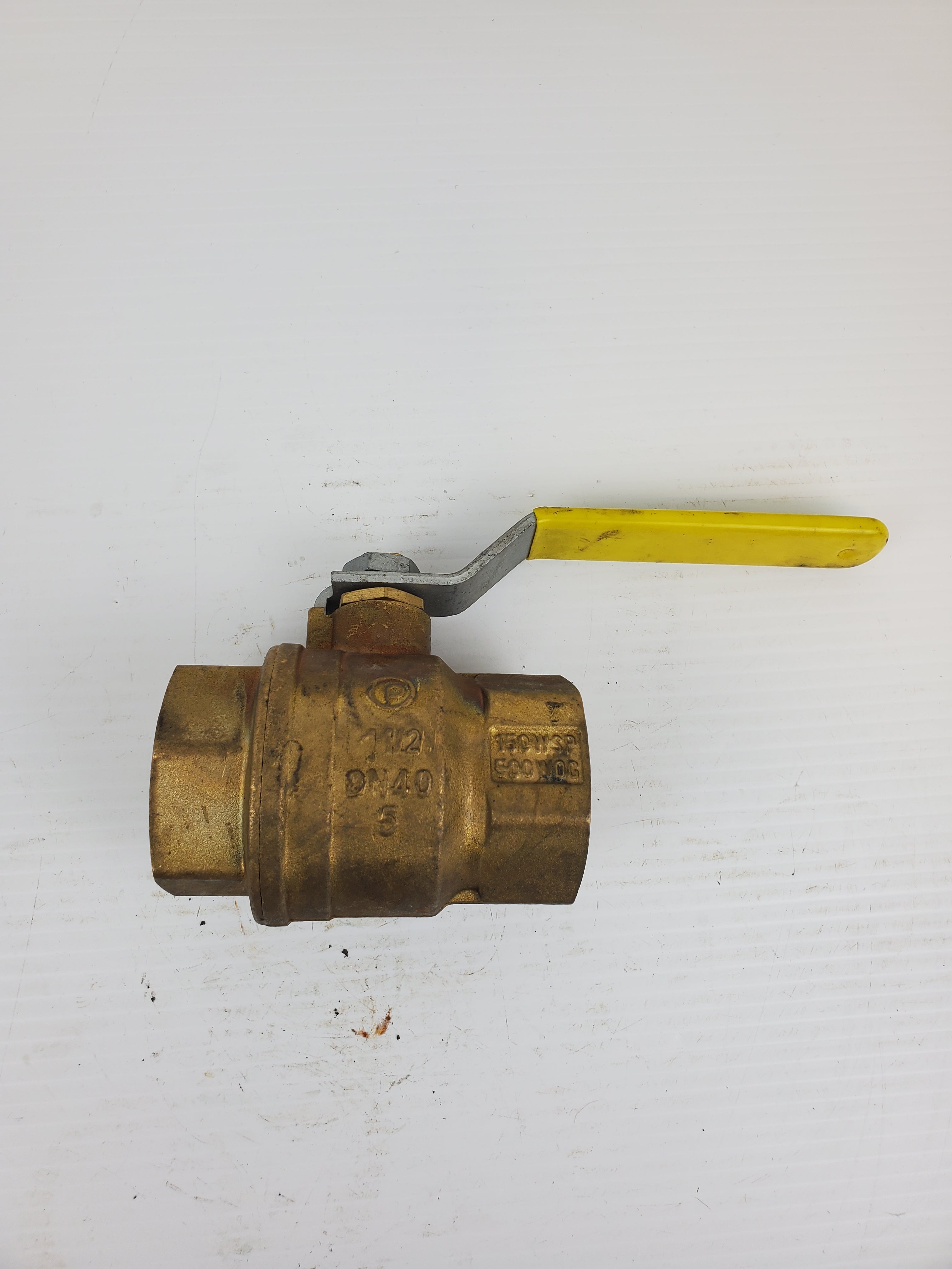 Jomar Super Ball T-100N-E 1 1/2" Brass Ball Valve