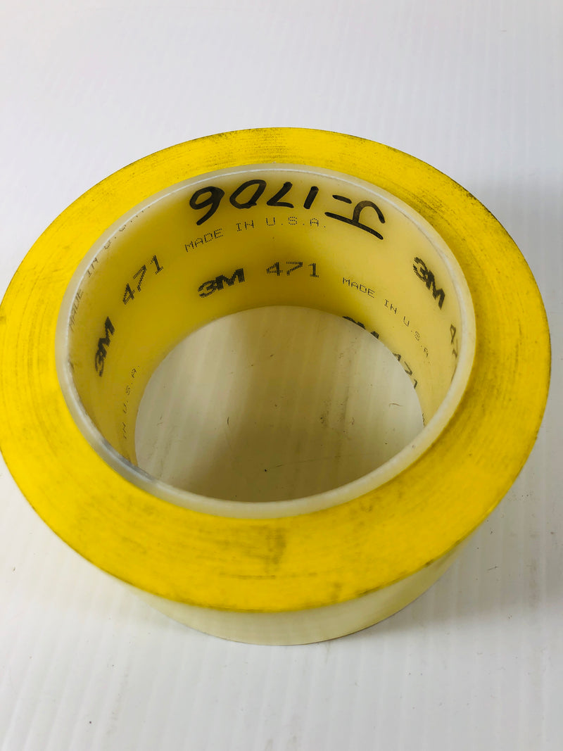 3M Yellow Vinyl Marking Tape 2" x 36 Yds. 471