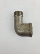 Steel 3/4-150 Elbow Fitting 36mm Outer Diameter to 26mm Outer Diameter