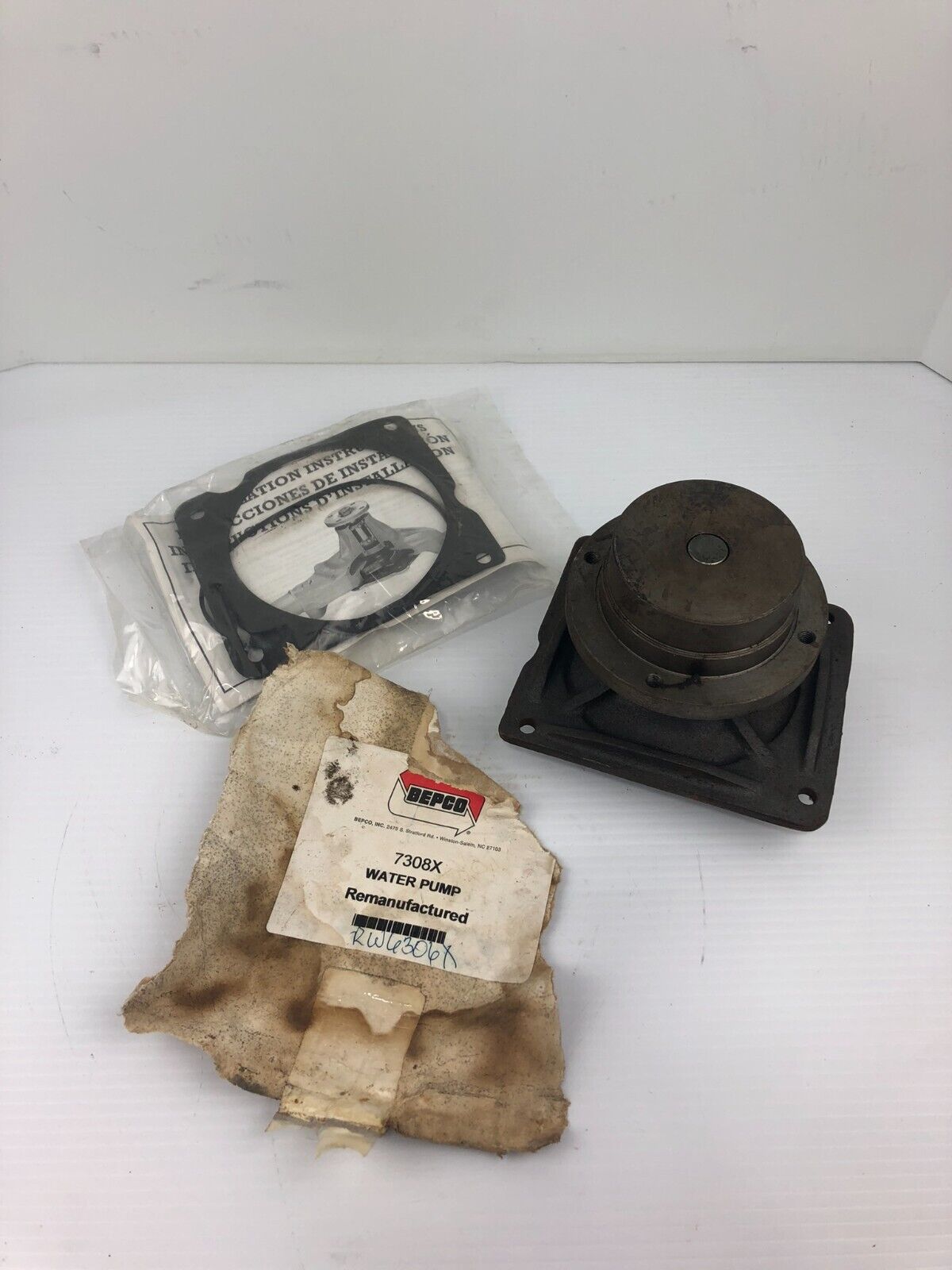 Bepco 42114HD Engine Water Pump-Water Pump (Heavy-Duty) 7308X