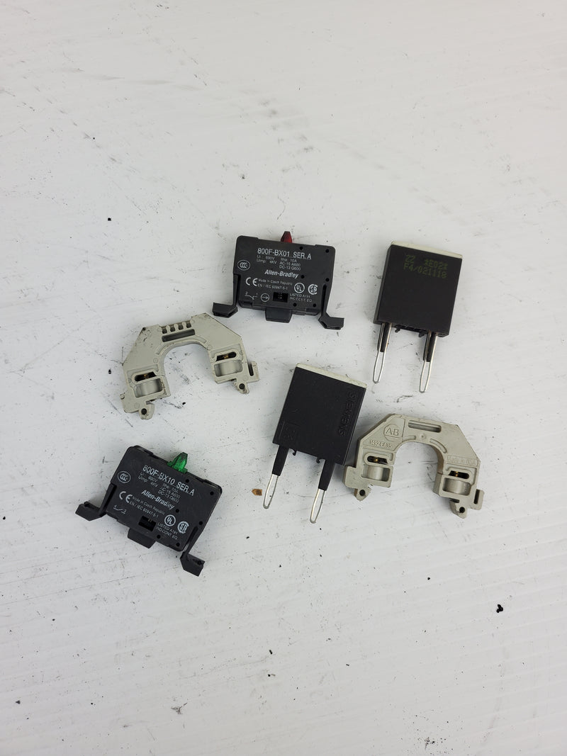 Mixed Lot of Terminal Blocks/Relays