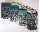 MAC Solenoid Valve Base With Wires Lot of 4