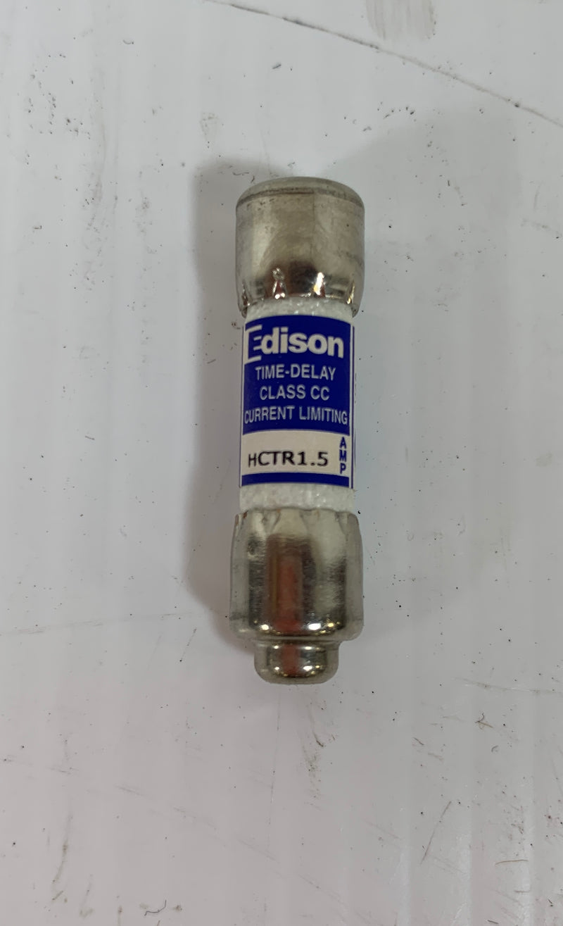 Edison Time Delay Fuses HCTR1.5 600 V 1.5 Amp Class CC