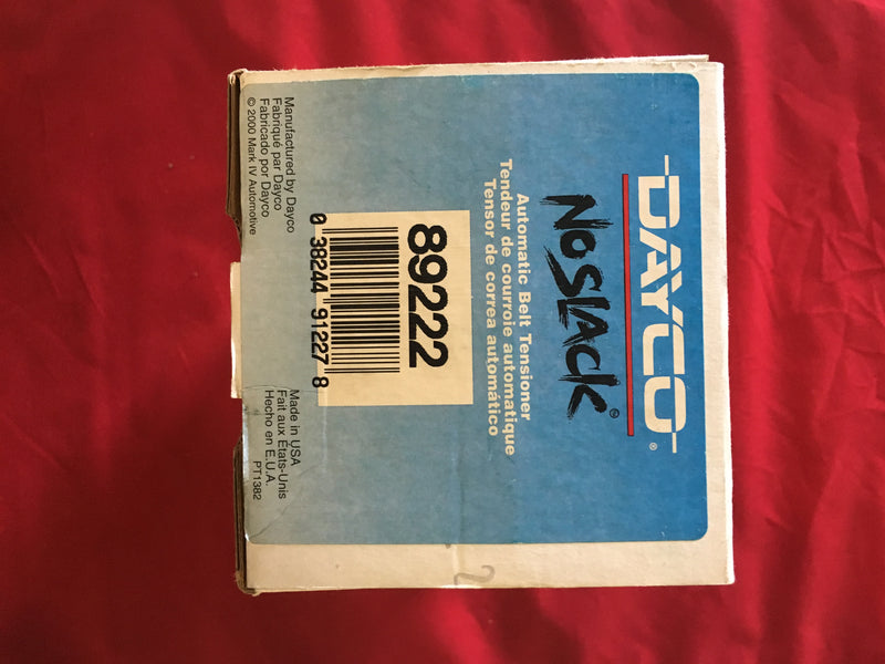 Dayco No Slack Automatic Belt Tensioner Model: 89222