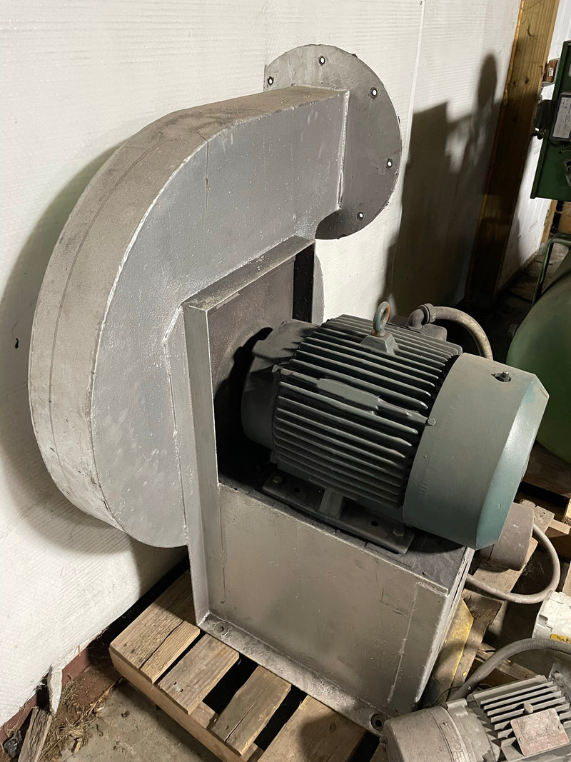 Chicago Blower with Reliance Electric Motor P25G0404-10 20HP 230/460V 3PH