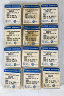 Ferraz-Shawmut Fast Acting Fuse GGC 1/2 250 V 12 Boxes (Lot of 59 Fuses)