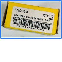 Cooper Bussman Fuse FNQ-R-8 (Lot of 10)