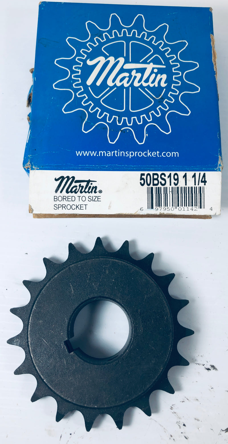 Martin Bored To Size Sprocket 50BS19 1 1/4
