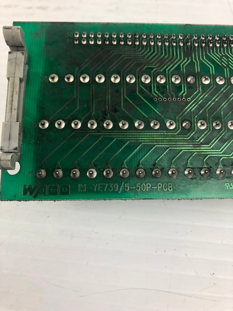 Wago IM-YE739/5-50P-PCB Interface Terminal Board