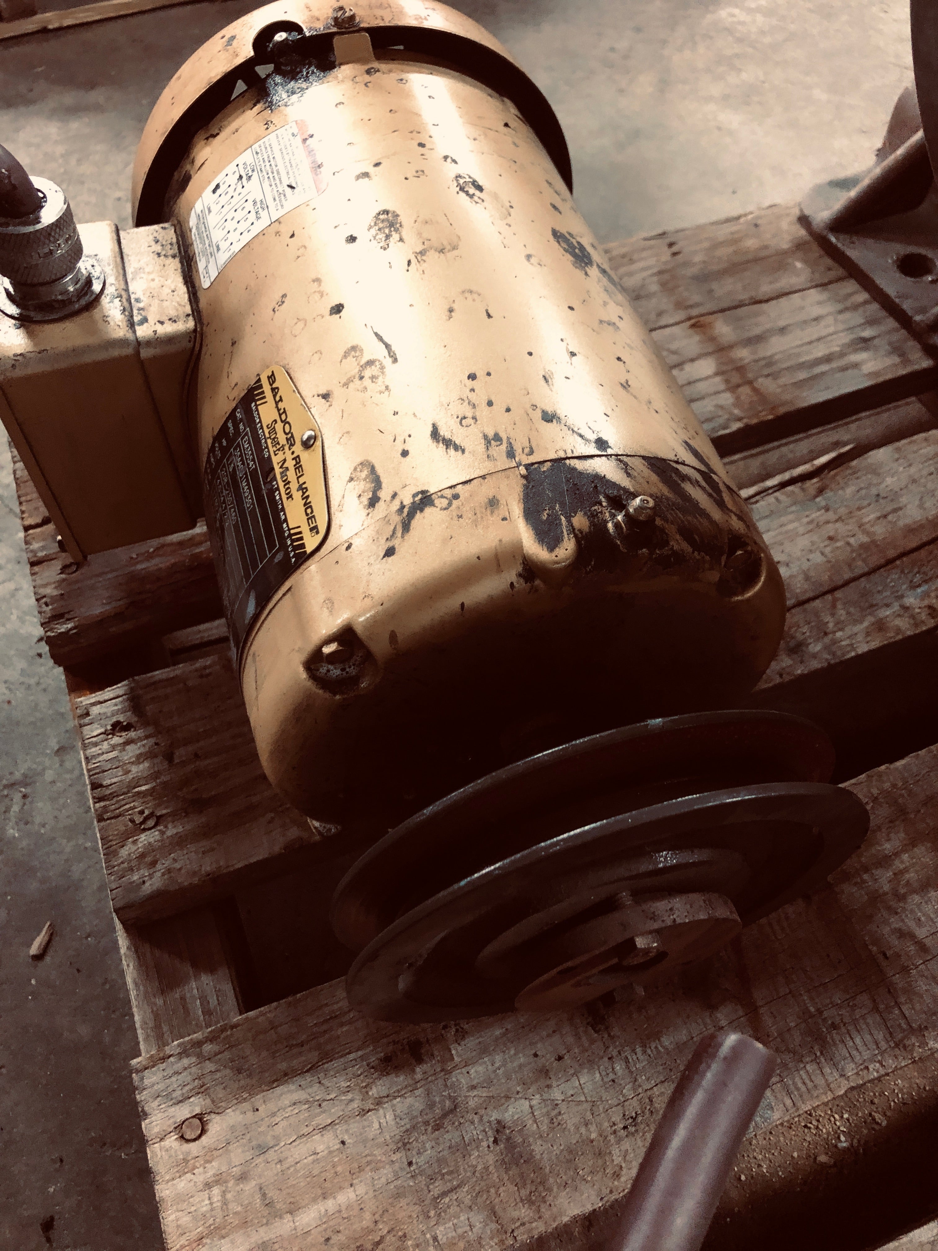 Baldor EM3554T Super E Motor 1.5 HP 1760 RPM