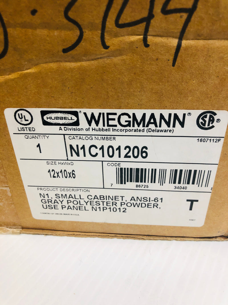 Wiegmann Enclosure 12 x 10 x 6 N1C101206