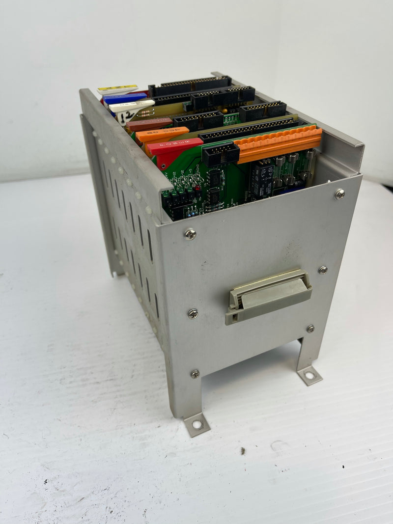 Micro-Aide 80-MB8 Circuit Board PLC Slot Rack Corecon 6 Boards