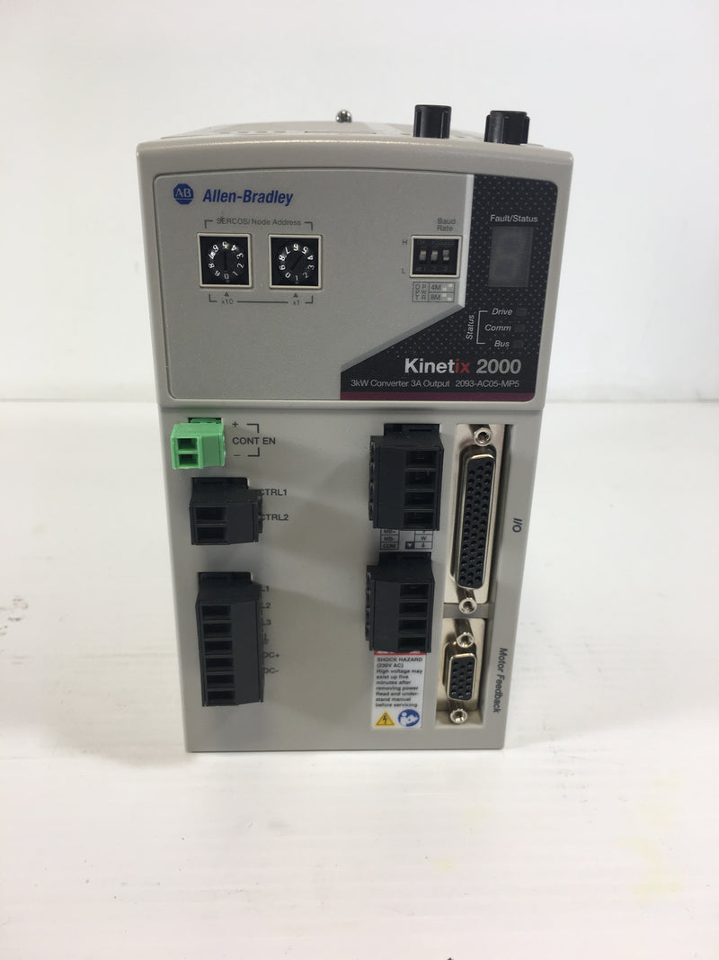 Allen Bradley Kinetix 2000 2093-AC05-MP5 Integrated Axis Module