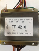 Transformer TF-4210 240V 200V 0.1A