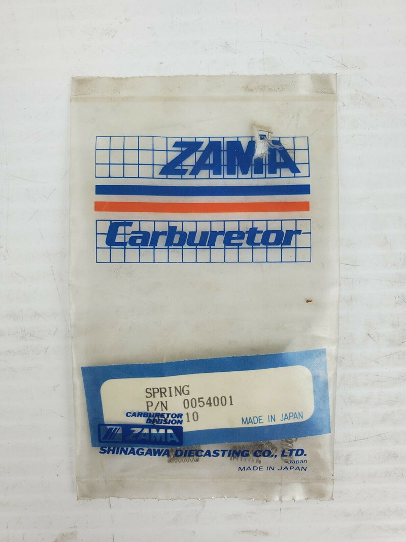 Zama Carburetor 0054001 Spring Quantity 10