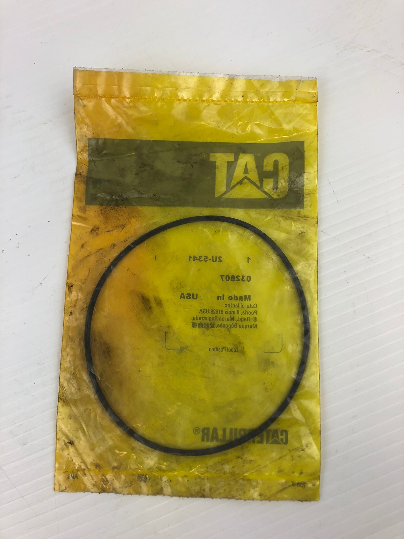 CAT 2U-5341 Seal O-Ring Caterpillar 095-1675 (315-A 315-A L 317 N 317-A 317-A N)