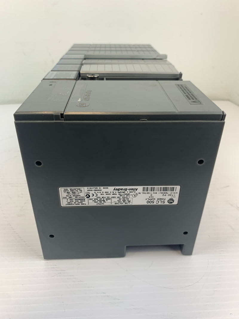 Allen Bradley SLC 500 Rack 7 Slot 1746-A7 Series B with Modules