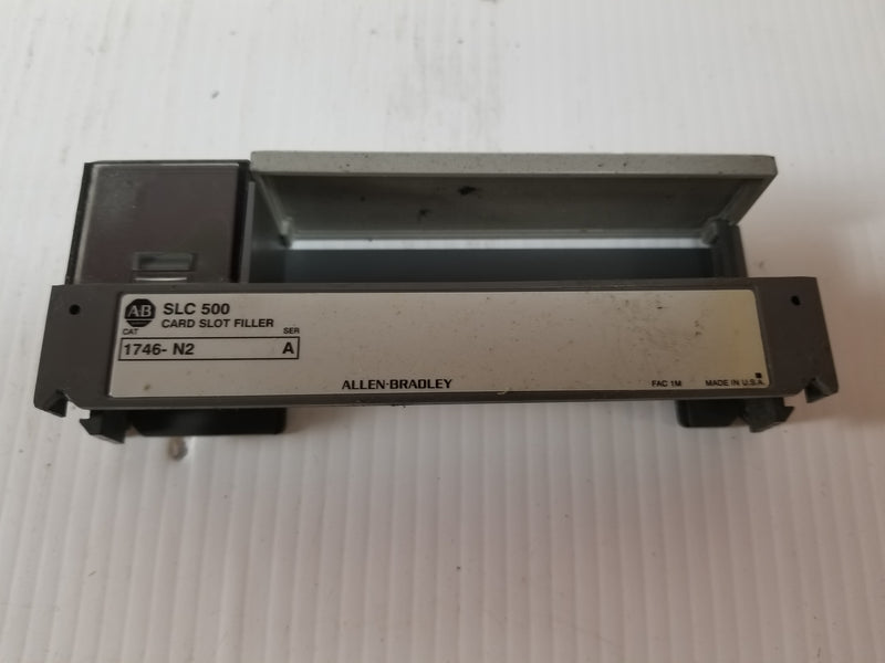 Allen-Bradley 1746-N2 SLC 500 Card Slot Filler Series A - Lot of 3