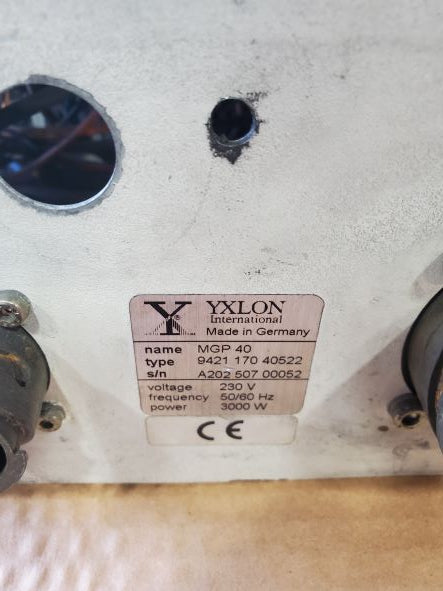 YXLON International MGP 40 - Type 9421 170 40522 230V 50/60Hz 3000W