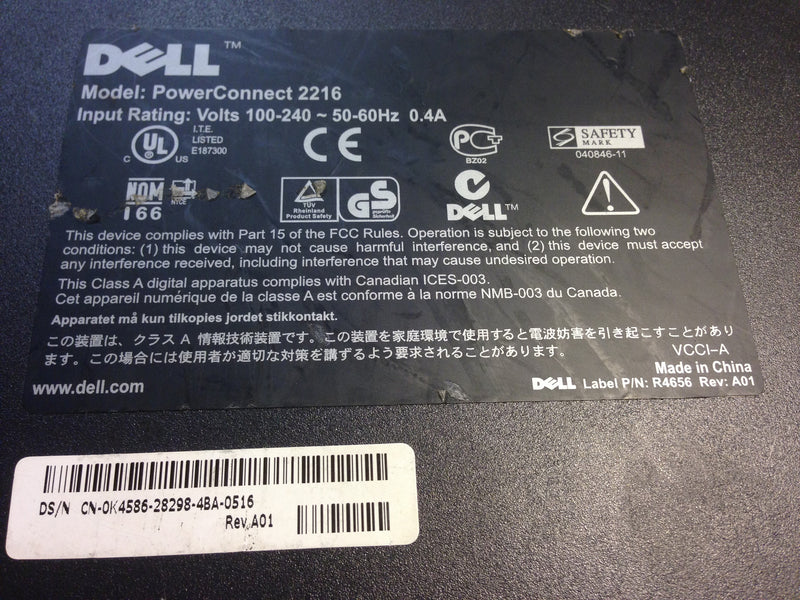 Dell Power Connect Model 2216 - Electronics - Metal Logics, Inc. - 3