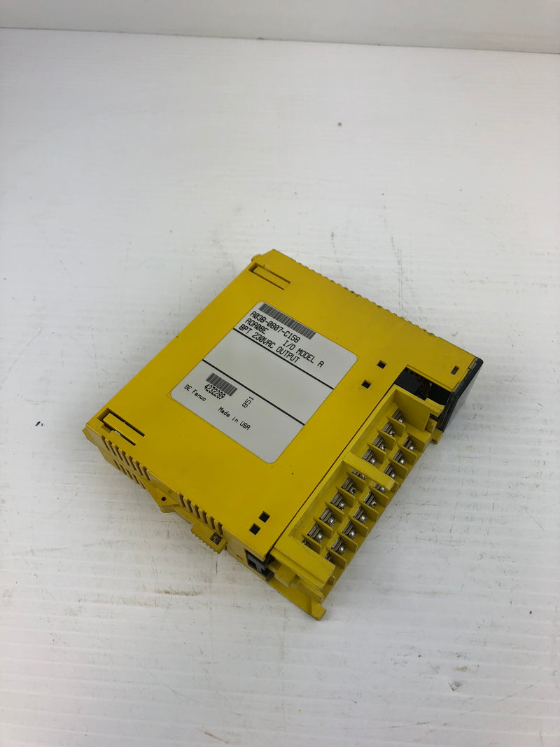 Fanuc A03B-0807-C158 I/O Output Model A 8PT 230VAC - No Door